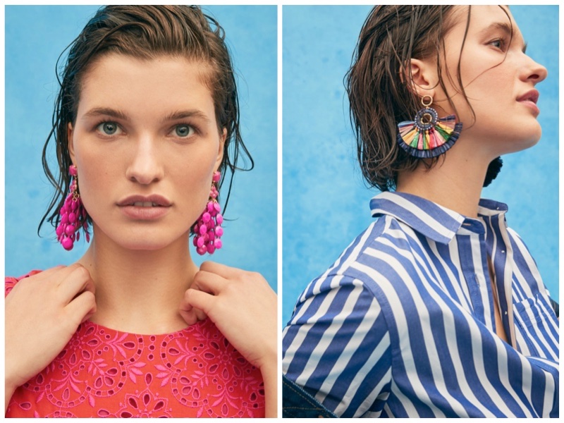 J. Crew spring 2020 statement earrings