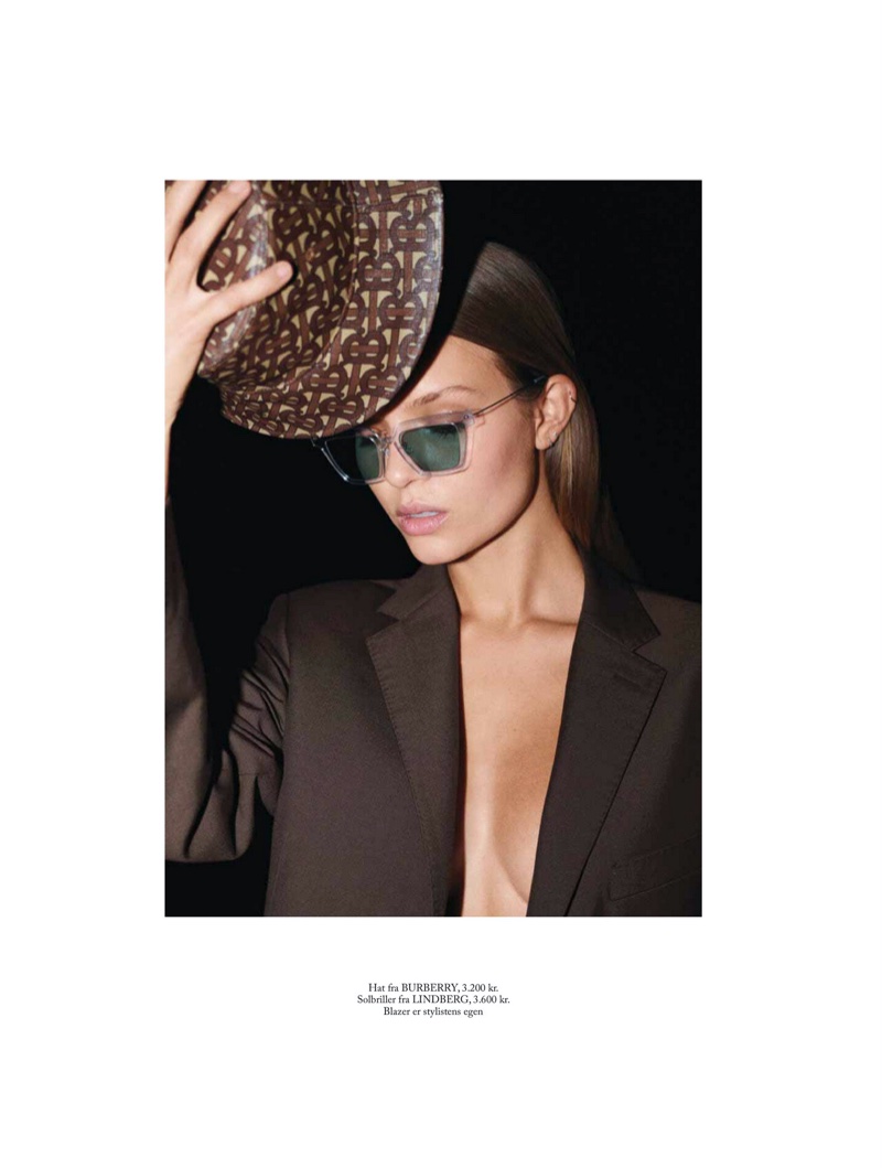 Josephine Skriver Dons Louis Vuitton for Eurowoman by Jonas Bie