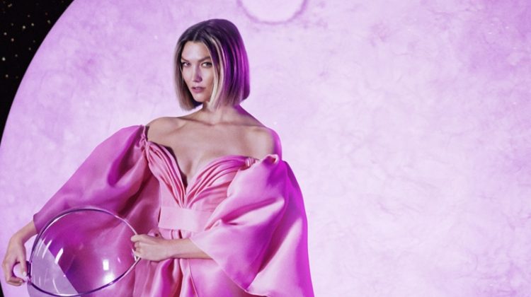 Karlie Kloss Hits the Moon for Carolina Herrera 'Good Girl Fantastic Pink' Karlie Kloss Hits the Moon for Carolina Herrera 'Good Girl Fantastic Pink'