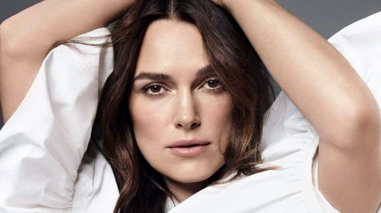 Ready for her closeup, Keira Knightley wears Valentino blouse