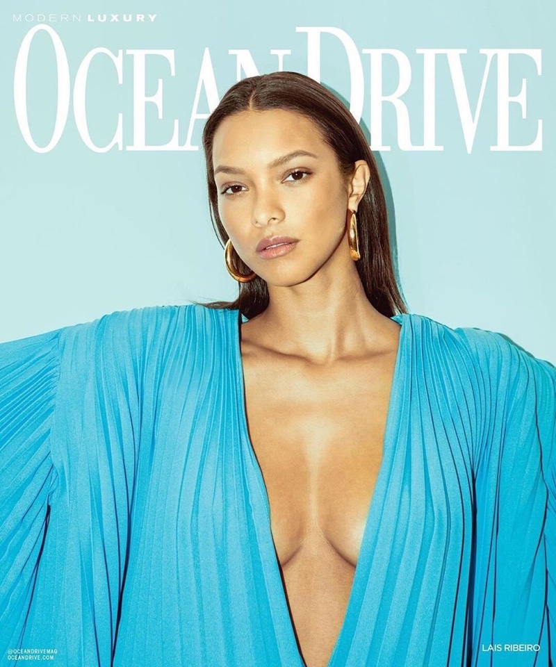 Lais Ribeiro Models Statement Styles for Ocean Drive