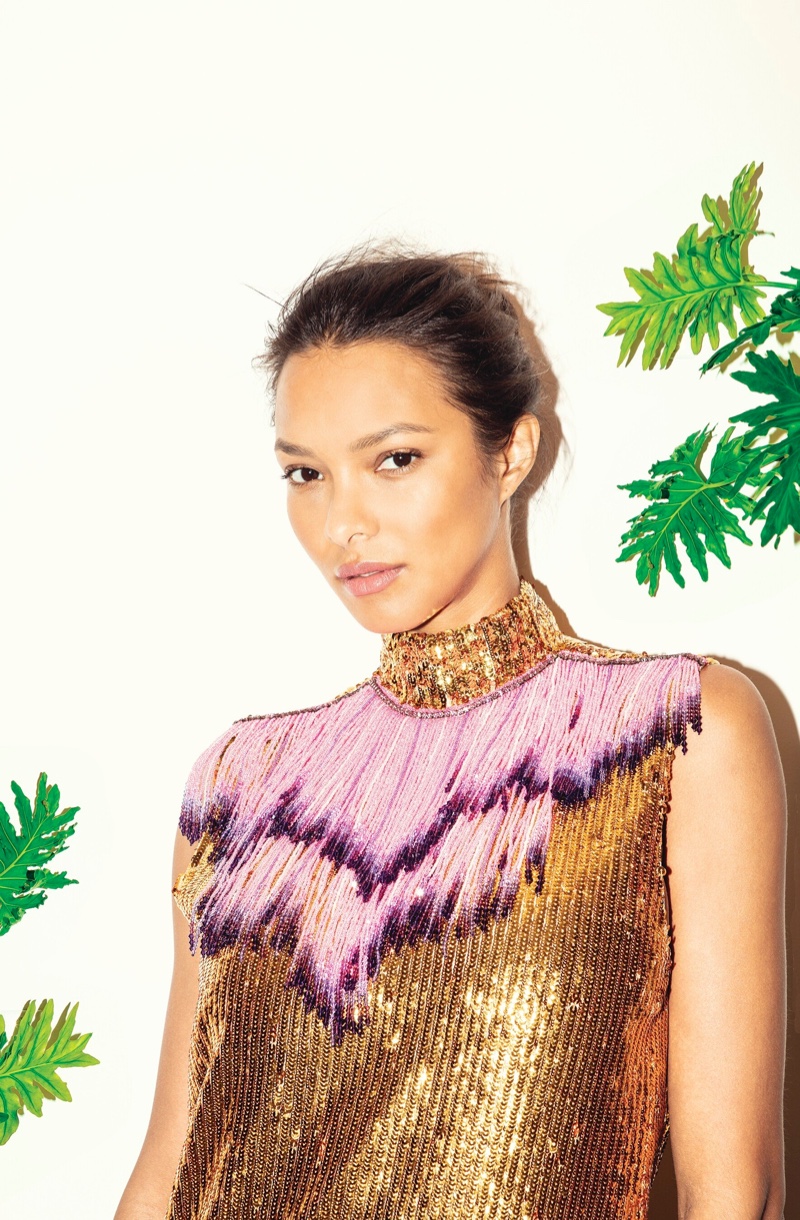 Lais Ribeiro Models Statement Styles for Ocean Drive