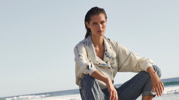 The New Blues: Malgosia Bela Poses in Closed’s Denim Looks