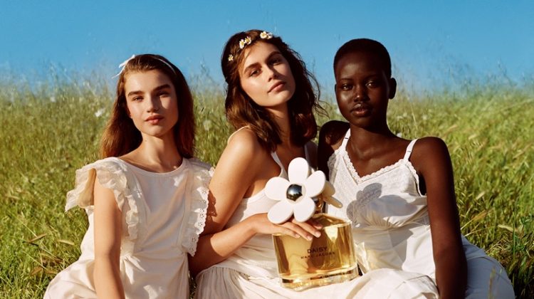 Kaia, Adut & Meghan Charm in Marc Jacobs Daisy Fragrance Ad