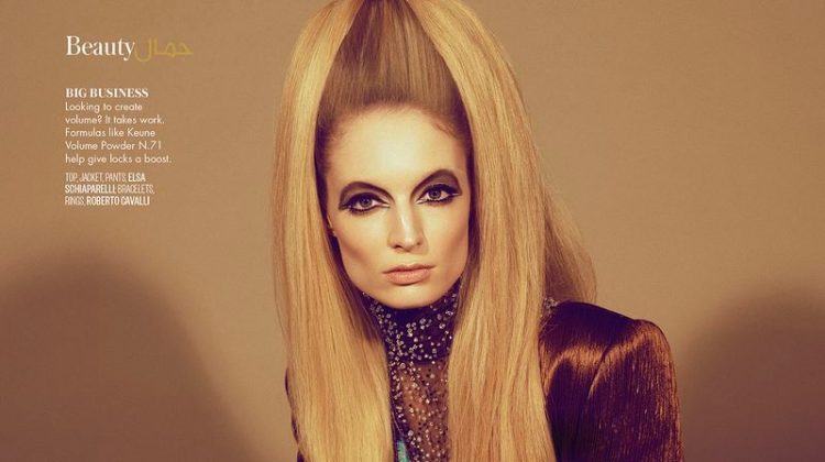 Melissa Tammerijn Turns Up the Shine Factor for Vogue Arabia