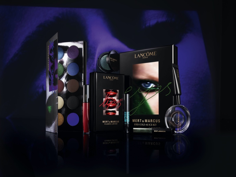 Products from the Mert & Marcus x Lancome collaboration