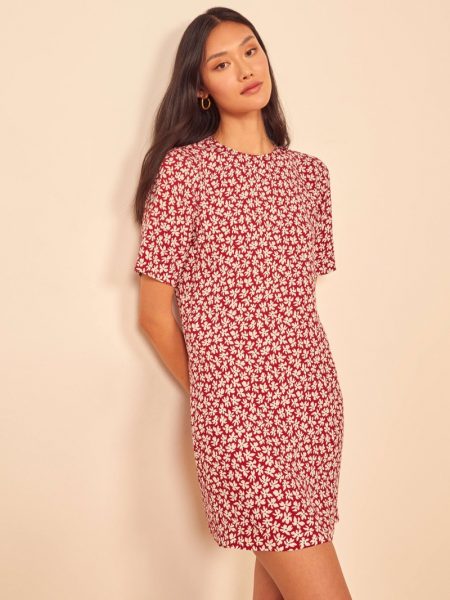 Keep it Chill in Reformation's Latest Styles Reformation Beth Dress in Grenadine $118