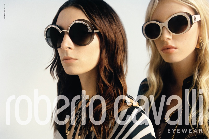Sunglasses take the spotlight in Roberto Cavalli spring-summer 2020 campaign