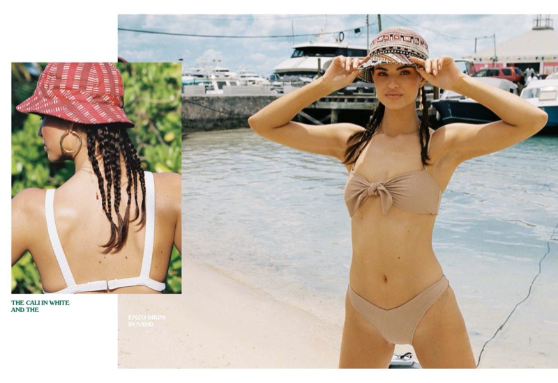 Robin Holzken stars in Frankies Bikinis spring-summer 2020 lookbook