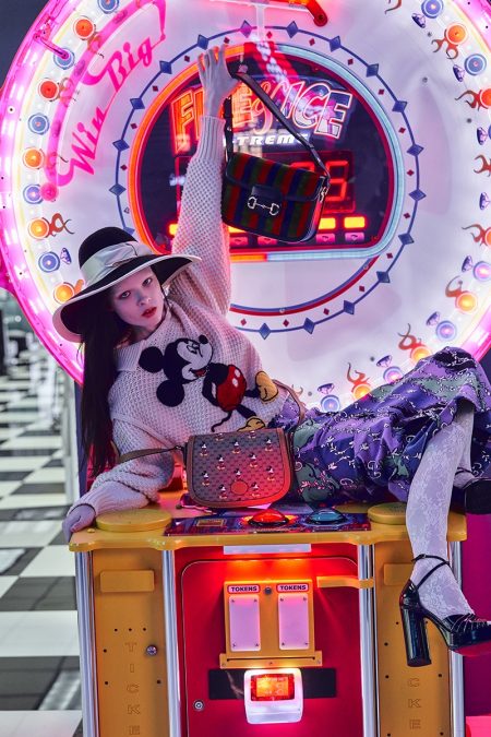 Sedona Legge Strikes a Pose in Gucci x Disney for Haute Living Sedona Legge Strikes a Pose in Gucci x Disney for Haute Living
