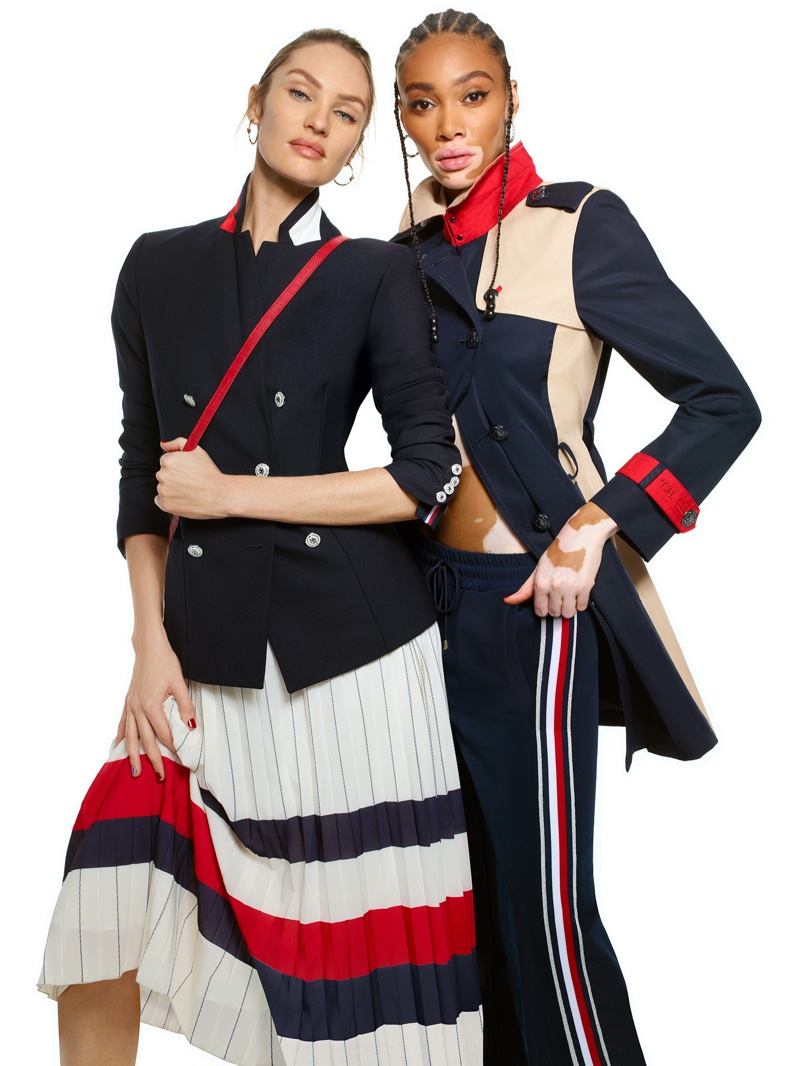 Candice Swanepoel and Winnie Harlow star in Tommy Hilfiger Icons spring-summer 2020 campaign