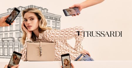 Staz Lindes is the Face of Trussardi's Spring 2020 Campaign Staz Lindes stars in Trussardi spring-summer 2020 campaign