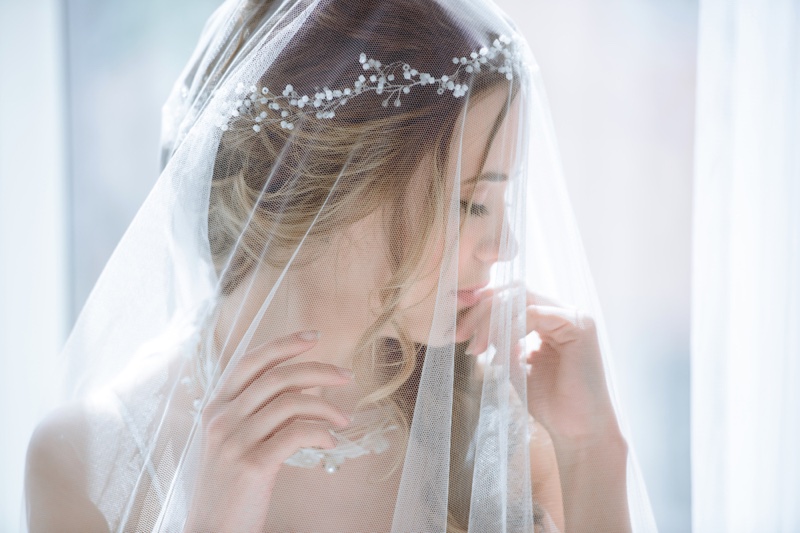 Wedding Veil Tiara Bridal Hair Beauty