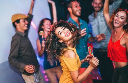 London’s Alternatives to A Girls’ Night Out Young People Party Club Smiling Happy