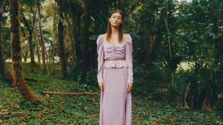 Lost Garden: Grace, Lua & Elecia Pose in Zara’s Romantic Styles
