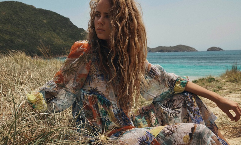 Model Olivia Vinten fronts Zimmermann Swim summer 2020 campaign