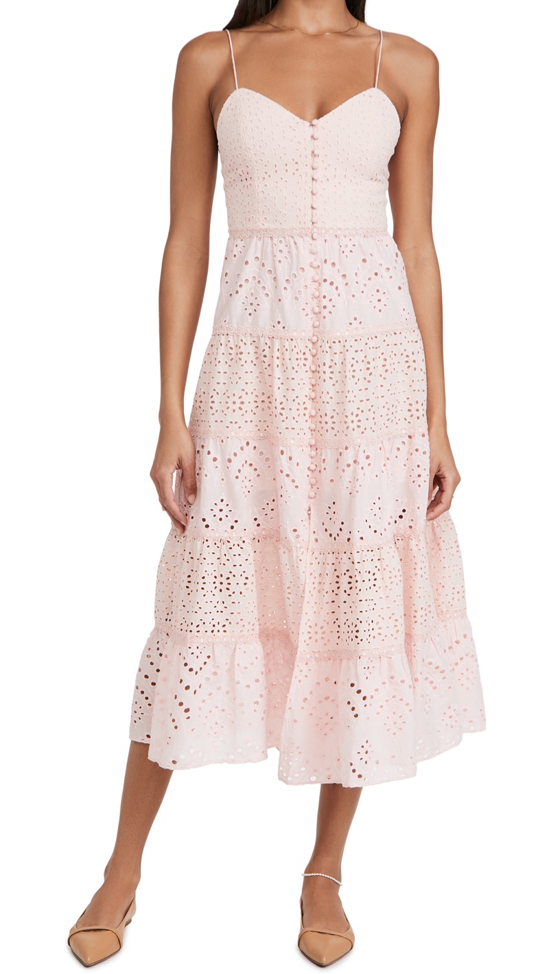 alice + olivia Shanti Tiered Dress $440