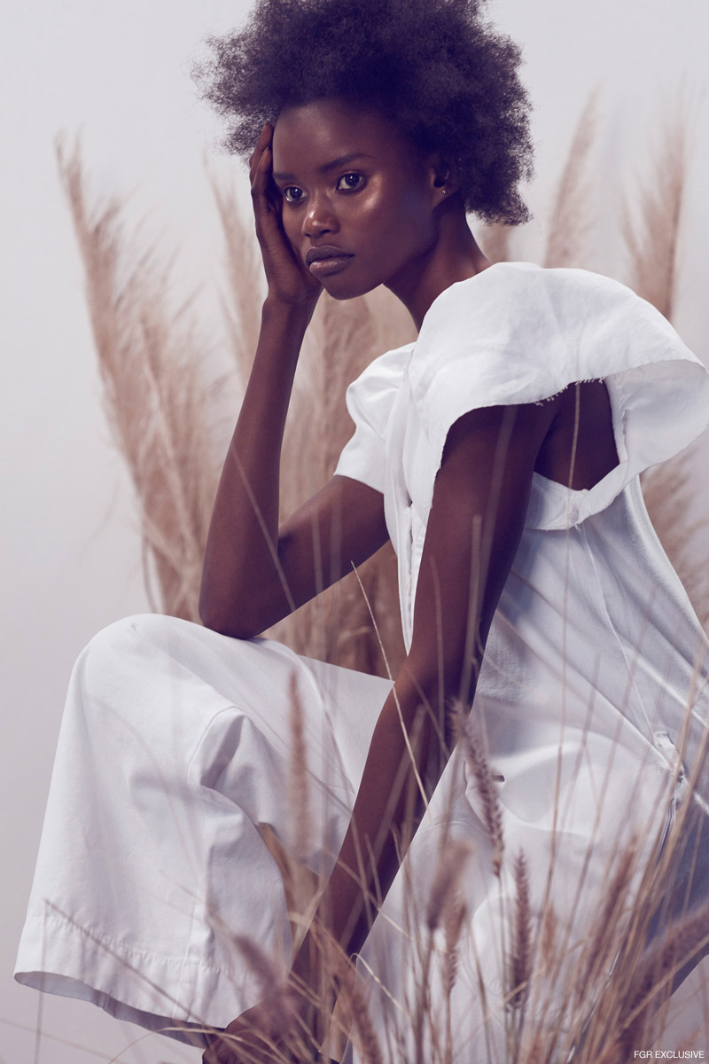 Exclusive: Ajier Manasseh by Milos Mlynarik in 'Autumn Dawn' – Fashion ...