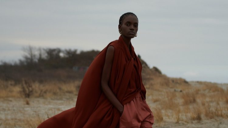 Aketch Joy Winnie Poses in Neutral Styles for Vestal Magazine