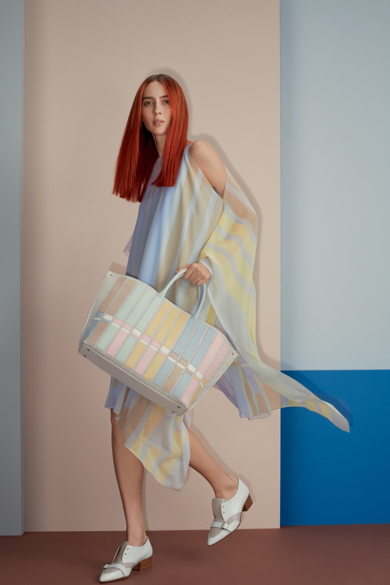 An image from Akris' spring 2020 advertising campaign.