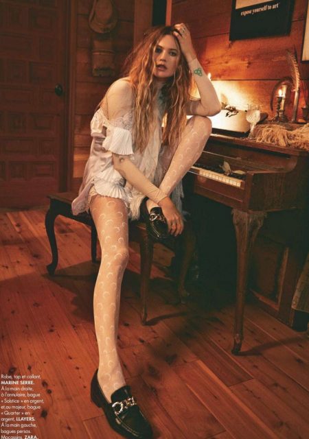 Behati Prinsloo Poses in Laid-Back Fashion for ELLE France Behati Prinsloo Poses in Laid-Back Fashion for ELLE France