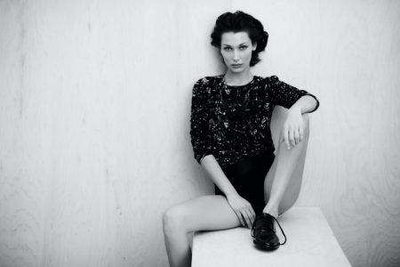 Bella Hadid Wears Pared Down Fashions for Vogue Greece Bella Hadid Wears Pared Down Fashions for Vogue Greece