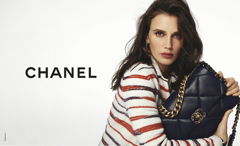 Marine Vacth fronts Chanel handbags spring-summer 2020 campaign