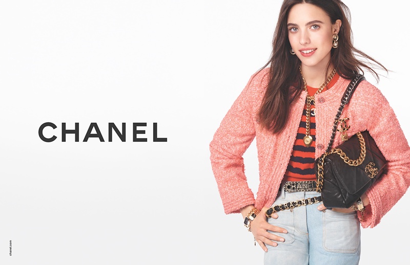 Margaret Qualley stars in Chanel handbags spring-summer 2020 campaign