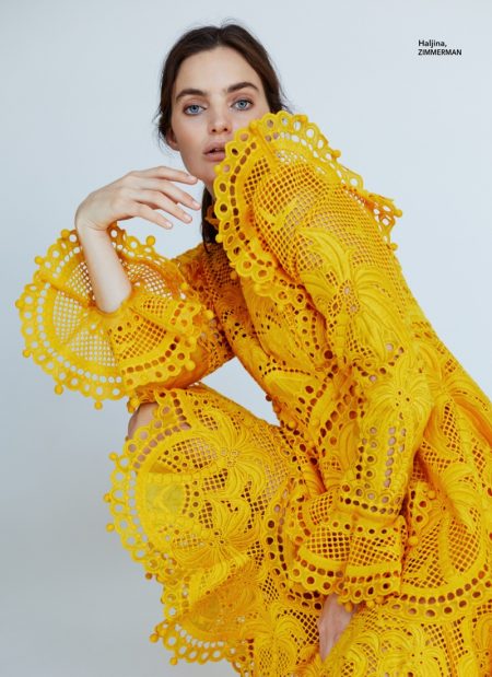 Delfina Morbelli Models Statement Fashions for ELLE Croatia Delfina Morbelli Models Statement Fashions for ELLE Croatia