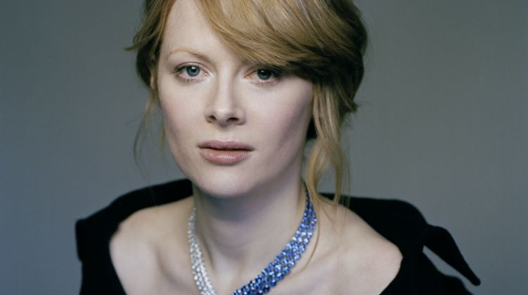 Actress Emily Beecham sparkles in Adler Joailliers. Photo: Fenton Bailey represented by Tonic Reps for The Fall