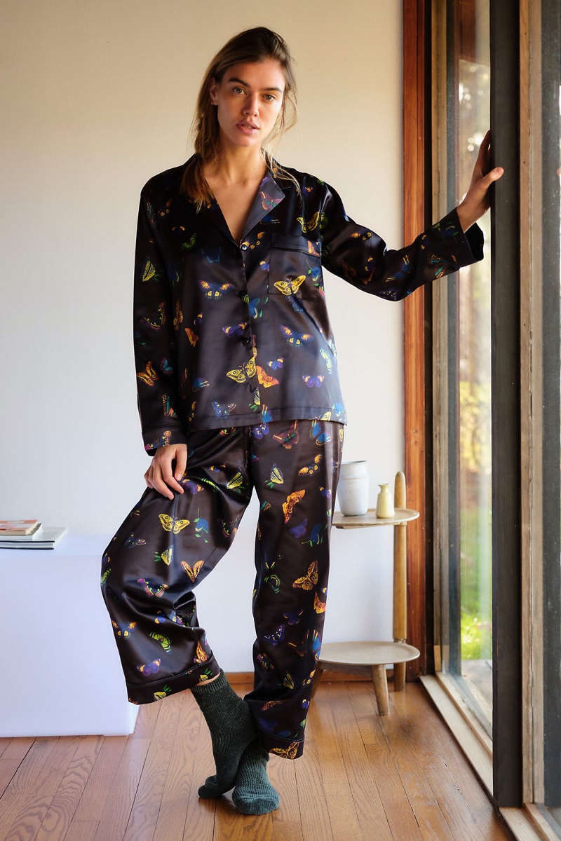 Generation Love Nikki Pajama Set in Butterfly $165