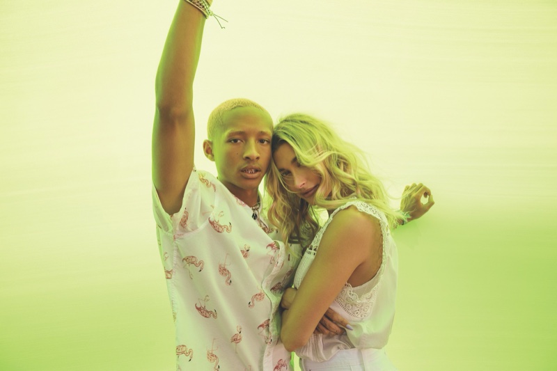 Levi's unveils Festival 2020 campaign with Hailey Baldwin and Jaden Smith.