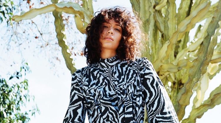 Ines Lopez Models Laid-Back Style for Cosmopolitan Germany