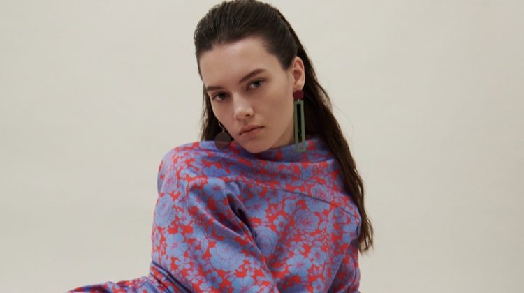 Jasmine Dwyer Embraces Floral Prints for Vestal Magazine
