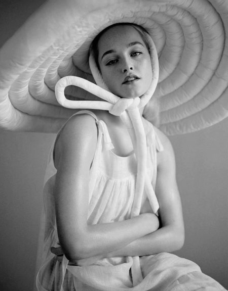 Jean Campbell Poses in Eclectic Styles for Vogue China Jean Campbell Poses in Eclectic Styles for Vogue China