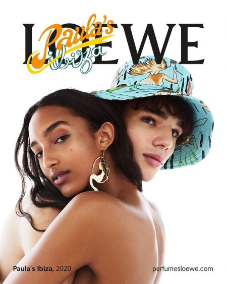 Mona Tougaard Fronts Loewe Paula's Ibiza Fragrance Ad Mona Tougaard and Fernando Lindez star in Loewe Paula's Ibiza fragrance campaign.