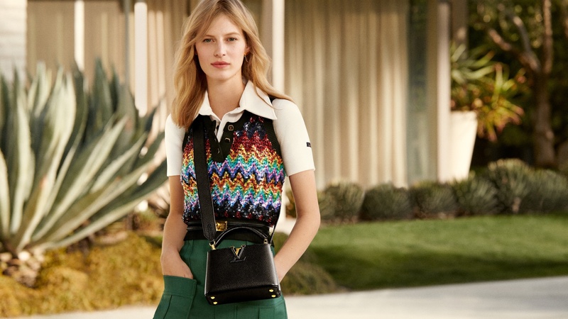 Louis Vuitton Capucines Mini Handbags Summer 2020 Campaign