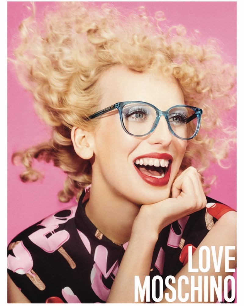 Love Moschino focuses on eyewear for spring-summer 2020 campaign.