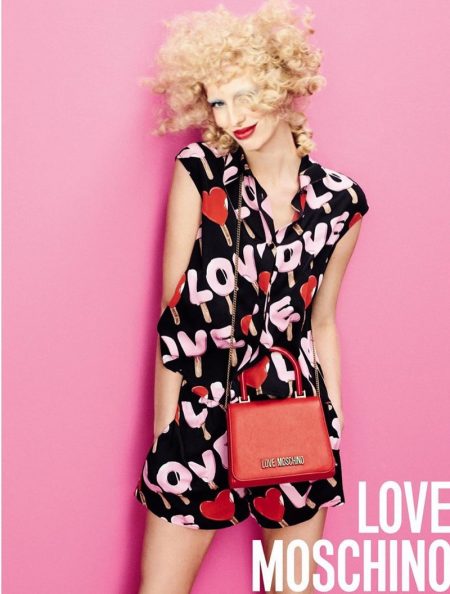 Lili Sumner is All Smiles in Love Moschino Spring 2020 Campaign Lili Sumner stars in Love Moschino spring-summer 2020 campaign.