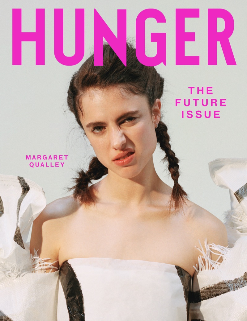 Margaret Qualley on Hunger Magazine Issue #18 Cover. Photo: Daria Kobayashi Ritch for Hunger Magazine