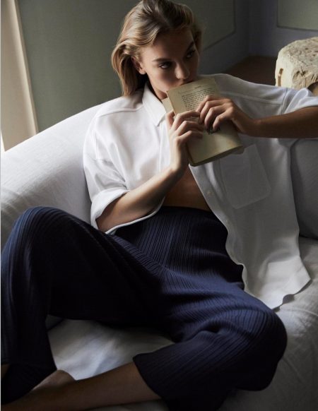 Agnes Akerlund Lounges in Max Mara Leisure Spring 2020 Collection