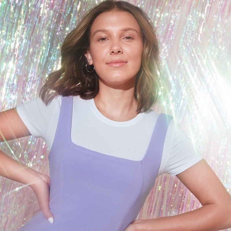 Millie Bobby Brown stars in Florence by Mills Highlight You campaign.