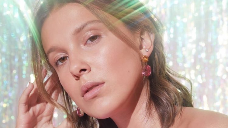 Actress Millie Bobby Brown fronts Florence by Mills Highlight You campaign.