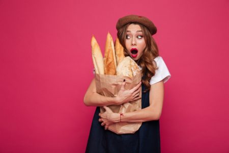 8 Interesting Made-From-Scratch Recipes to Try When You’re Stuck at Home Model Holding Baguette Bread Bag