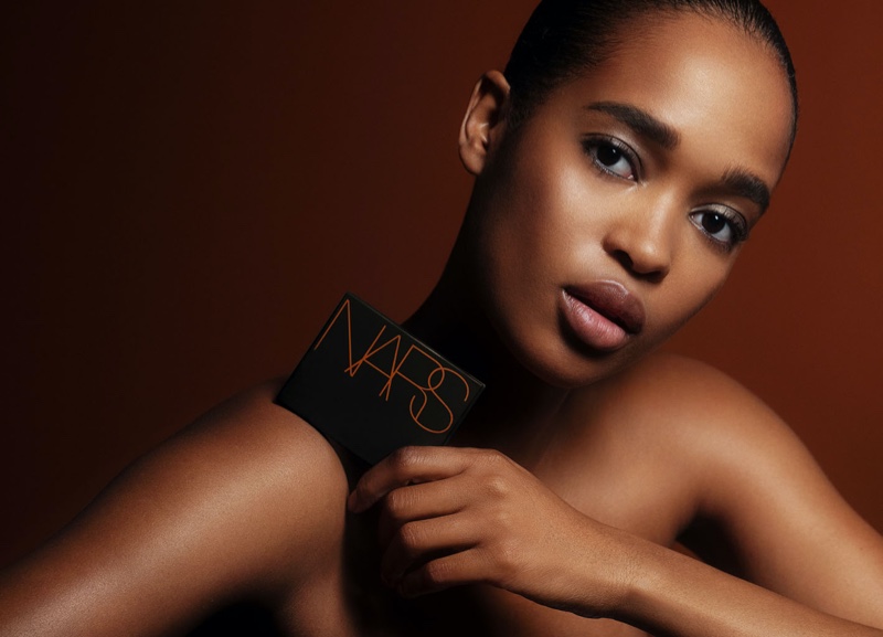 Marihenny Rivera poses for NARS Cosmetics. Photo: David Roemer