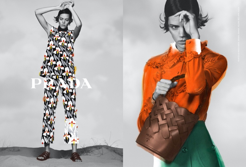 Prada unveils pre-fall 2020 campaign with Freja Beha Erichsen.