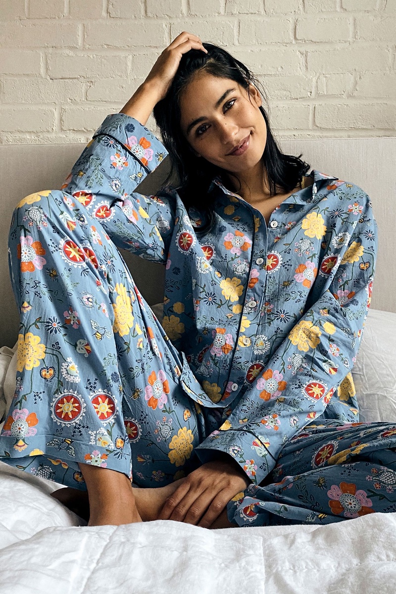 Ro's Garden Viola Pajama Set $155