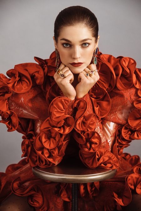 Samantha Gradoville Poses in Sustainable Styles for L'Officiel Australia Samantha Gradoville Poses in Sustainable Styles for L'Officiel Australia