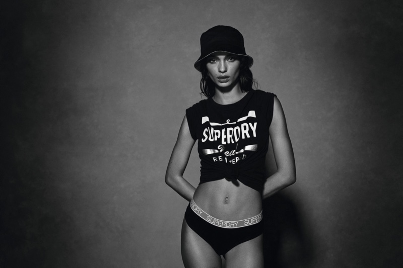Luma Grothe stars in Superdry spring-summer 2020 campaign