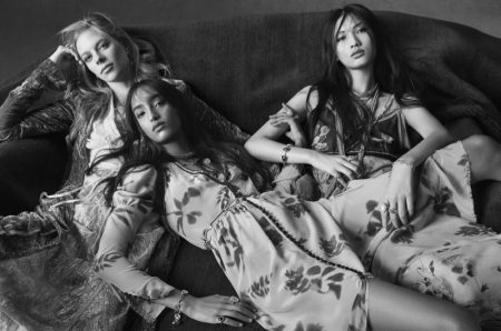 Lexi Boling, Mona Tougaard and Xing star in Zara spring-summer 2020 campaign